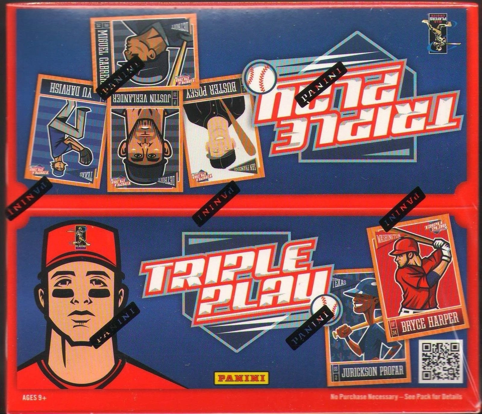 2013 Panini Triple Play Baseball Box