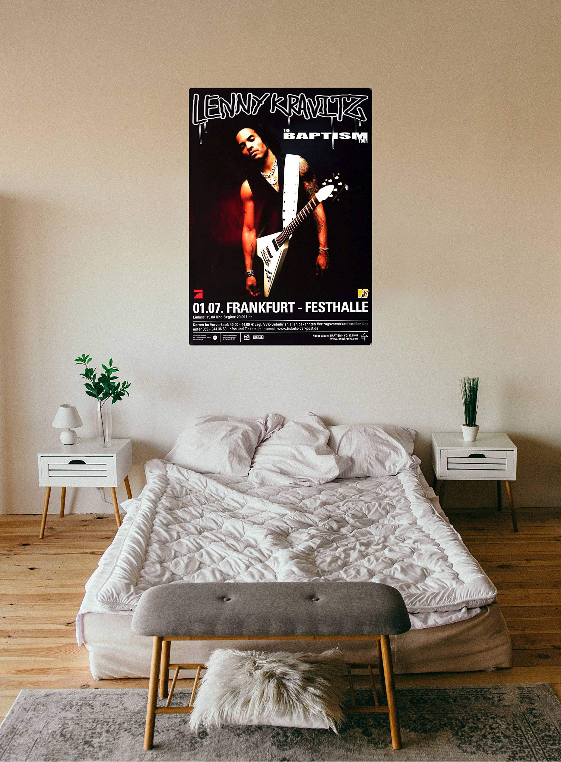 Lenny Kravitz - Calling All Angels, Frankfurt 2004 » Konzertplakat/Premium Poster | Live Konzert Veranstaltung | DIN A1 «