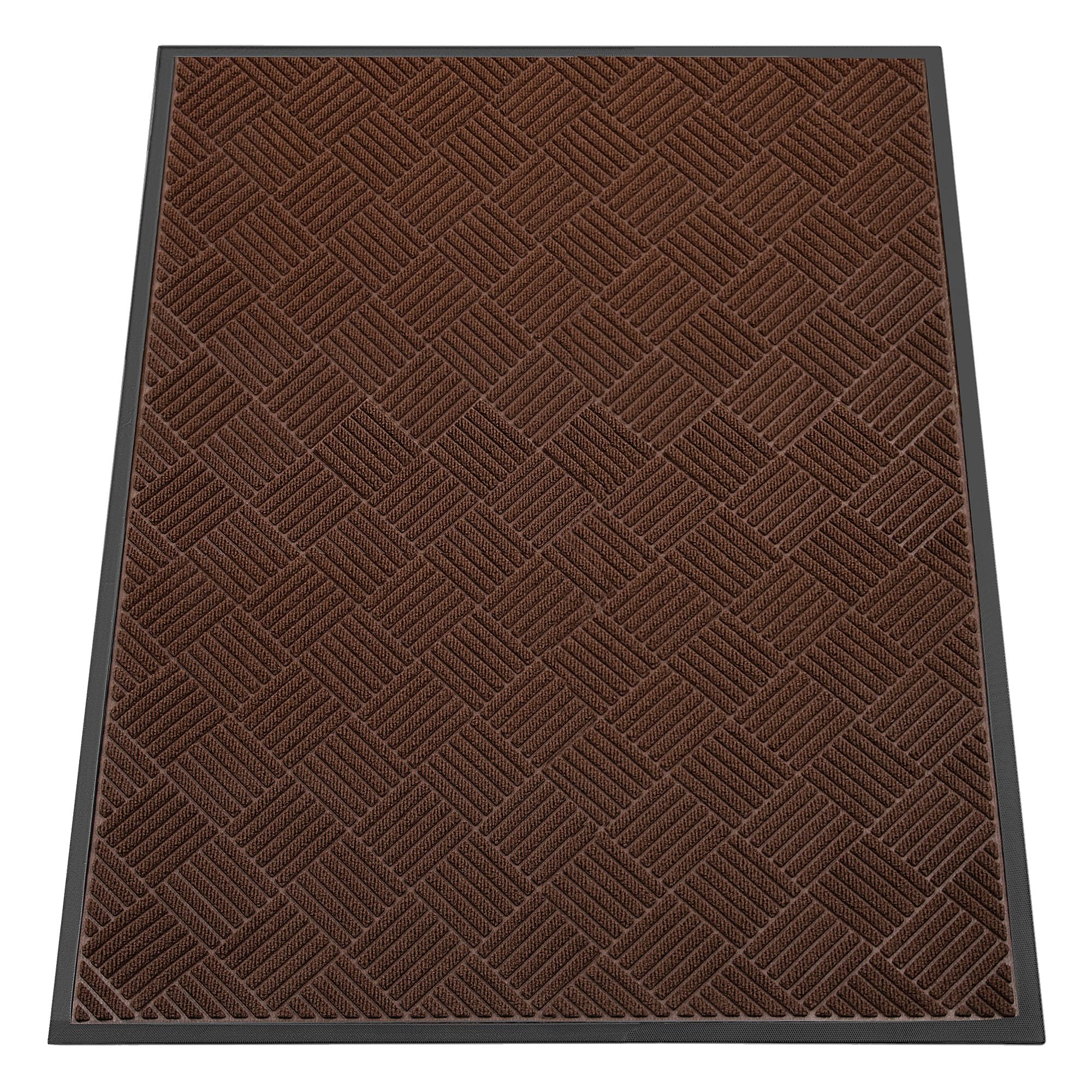 Indoor Outdoor Door Mat, 5' x 3' Doormat for Entryway, Black — Amazon image 13