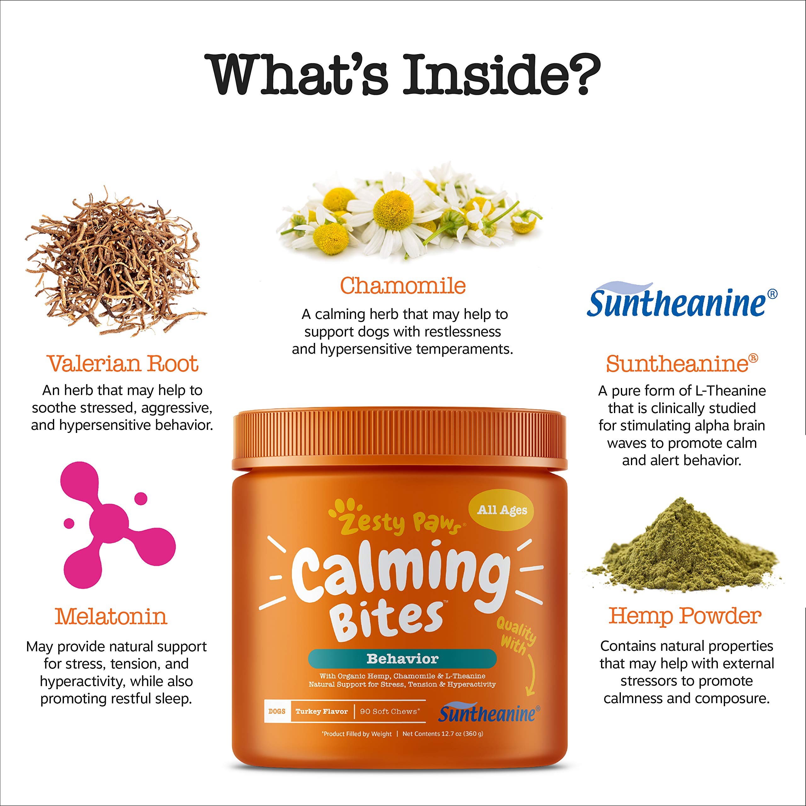 calming bites zesty paws