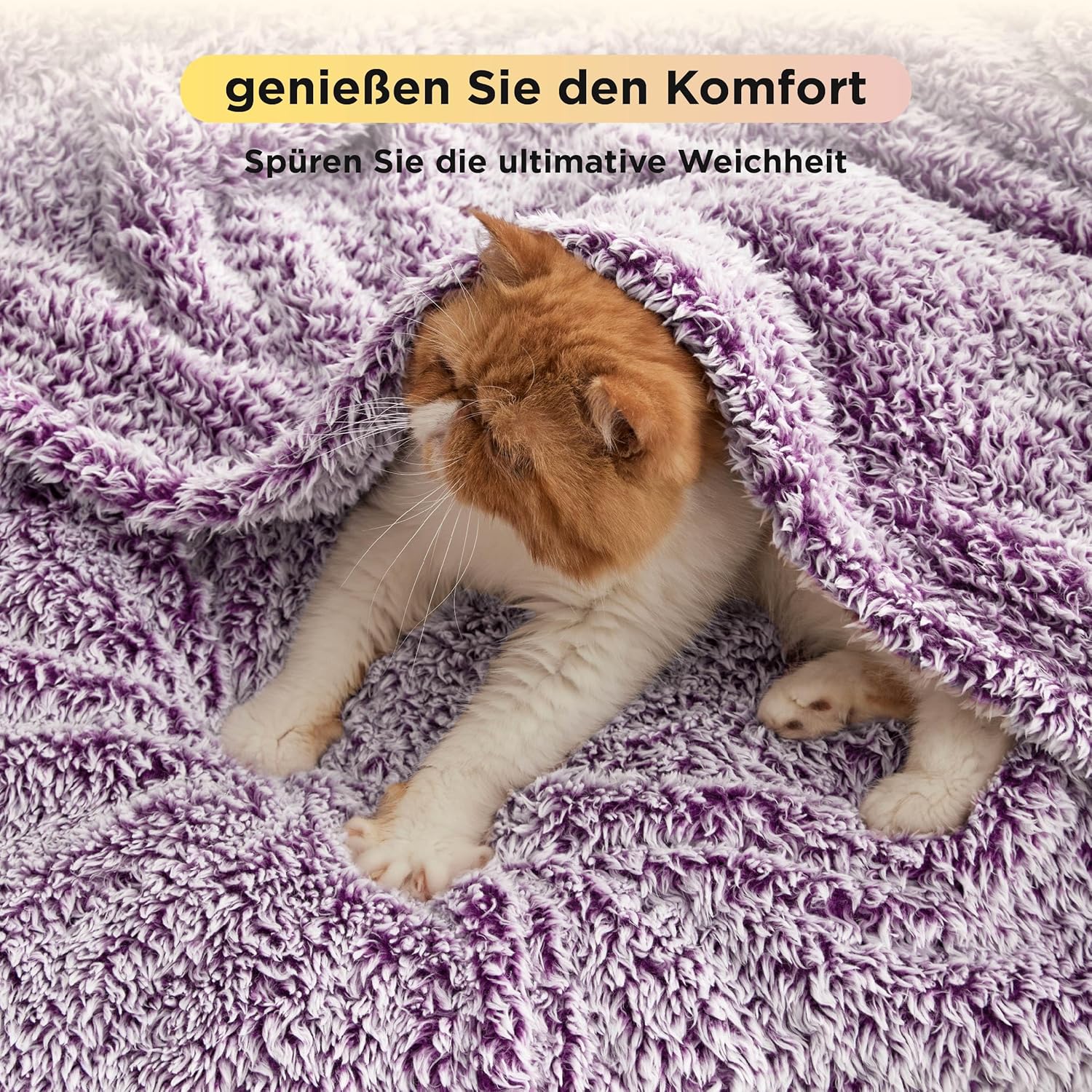 Detail farby a textúry deky