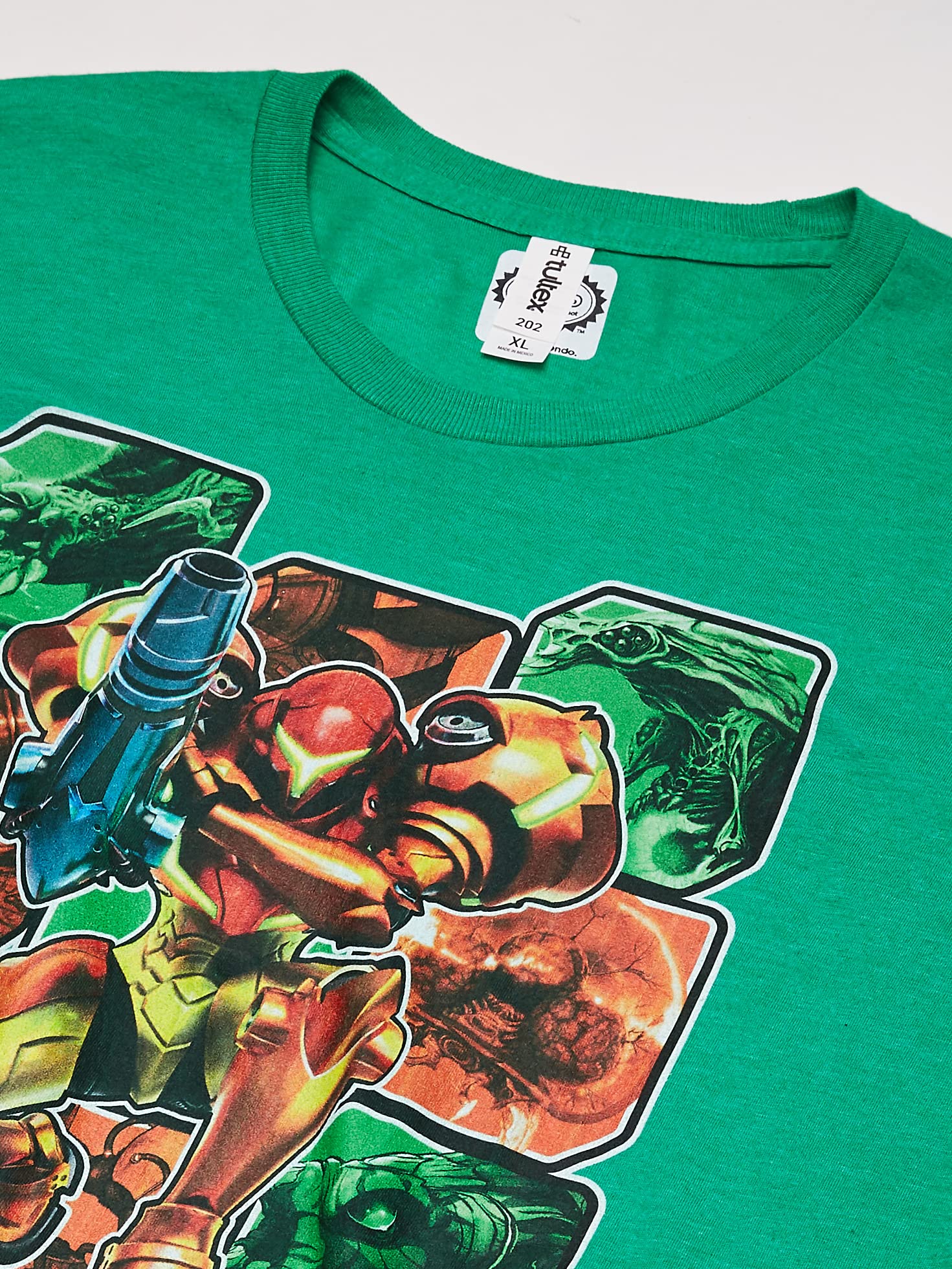 Nintendo Metroid Men's Graphic Tees Camicia Uomo