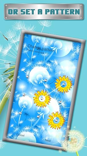 Bloqueio de aplicativo inteligente Dandelion Theme