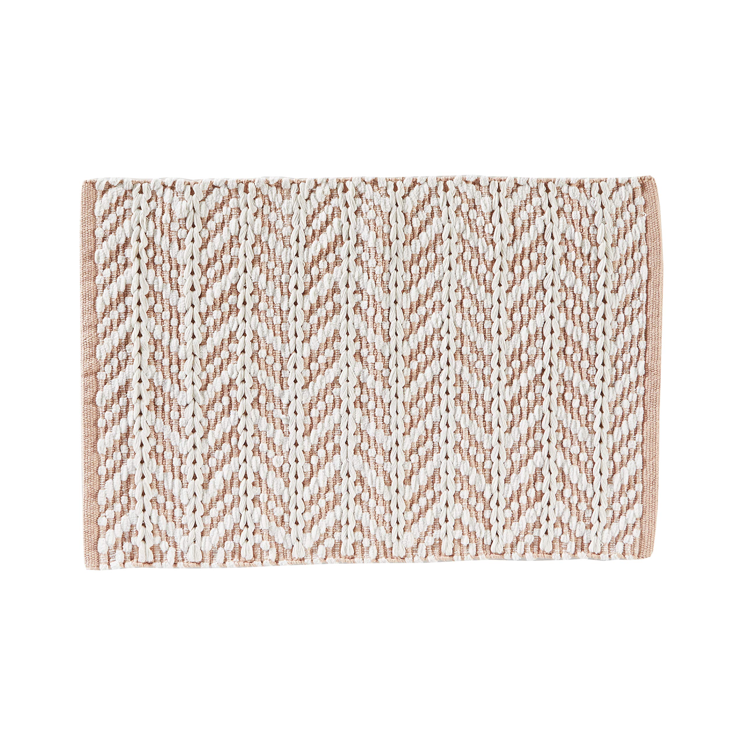 SKL HOME by Saturday Knight Ltd. Pastel Petals Rug, Pink, 51 x 76 cm (Rectangular)