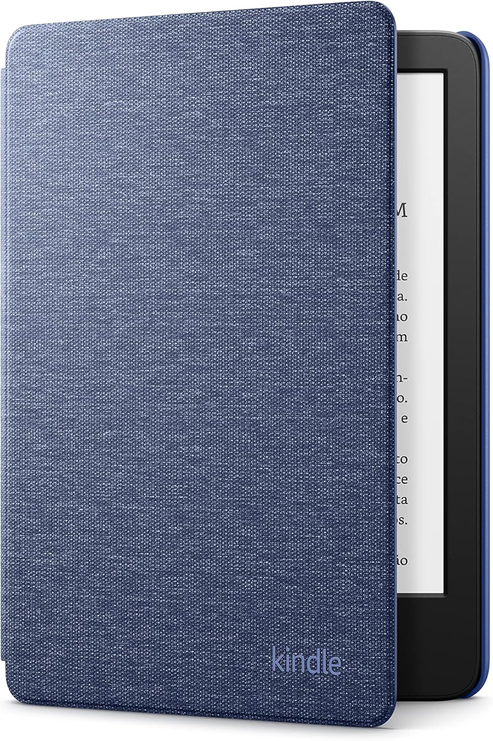Capa de tecido para Kindle 11ª Geração (2022 e 2024) - Cor Azul (não compatível com o Kindle 10ª geração, Kindle Paperwhite ou Kindle Oasis)