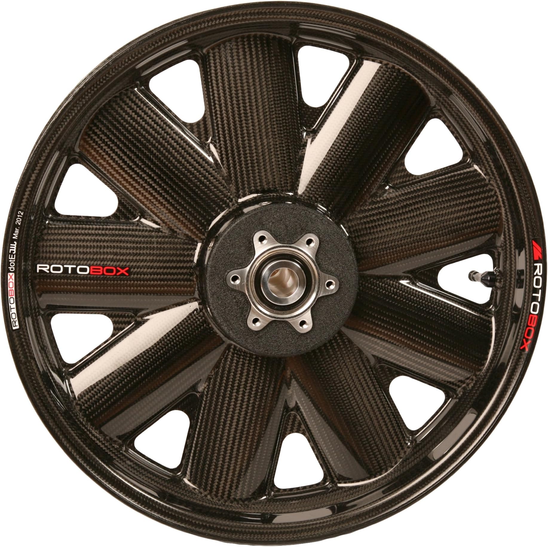 Carbon Fiber Motorcycle Front Wheel (17x3.5"), Fits Aprilia RSV4