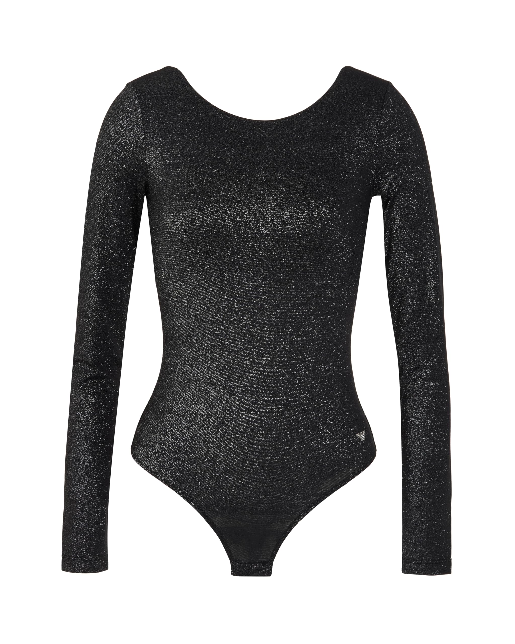 Emporio Armani Lurex Long Sleev Body T-shirt Donna (Pacco da 1)