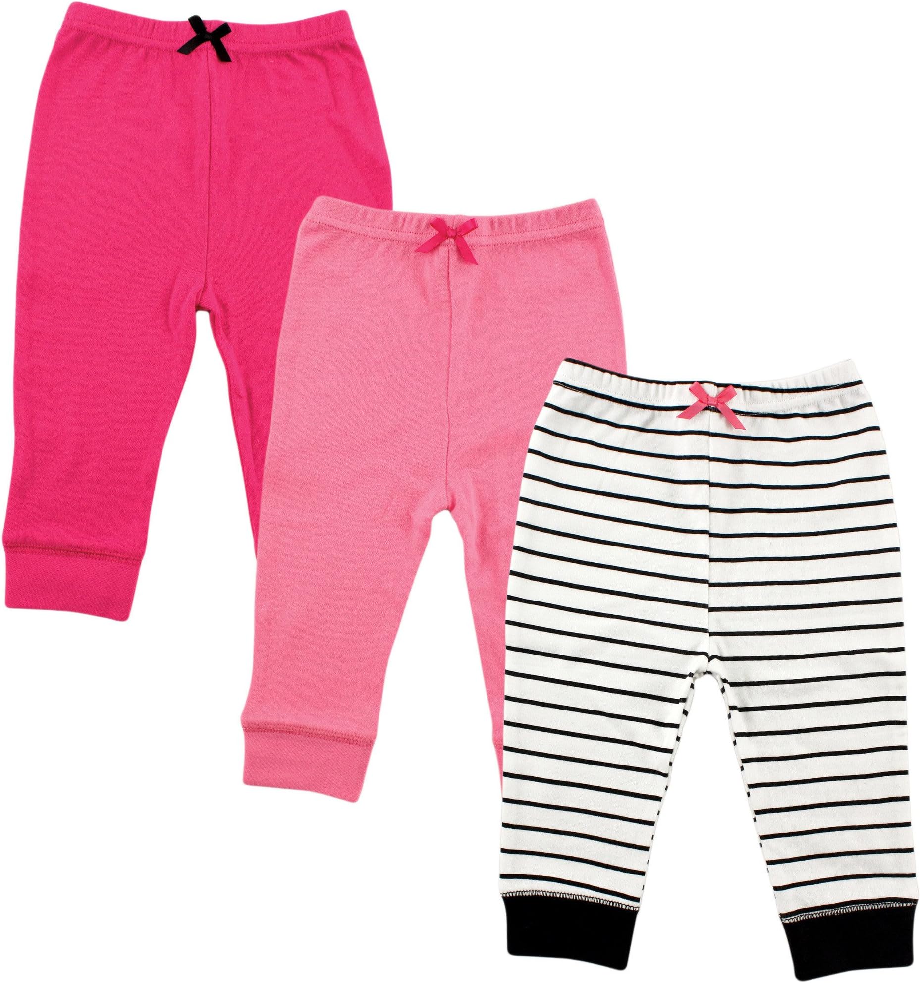Luvable Friends Baby Boys 3 Pack Tapered Ankle Pants Pants