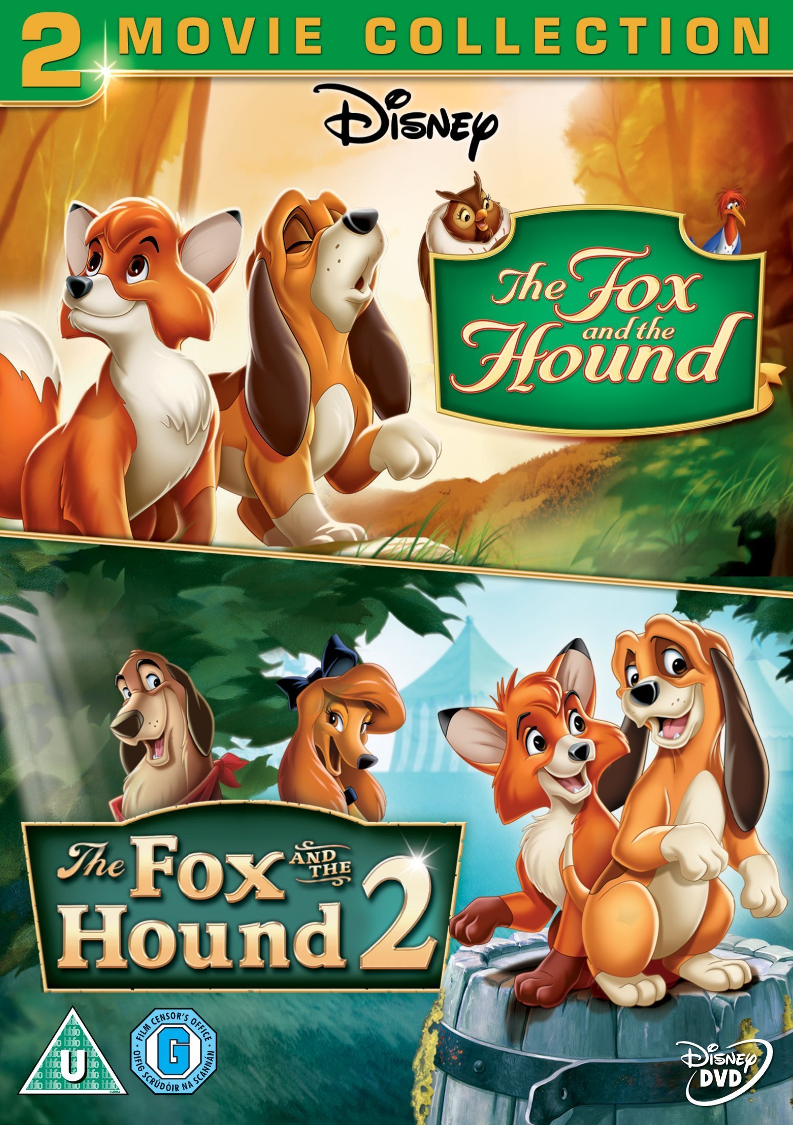 Disney's Fox & The Hounds 1 & 2 Doublepack DVD