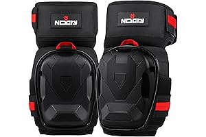 ToughBuilt GelFit Work Knee Pads With Anti-Slip Cap and Reinforced Thigh Shin Straps