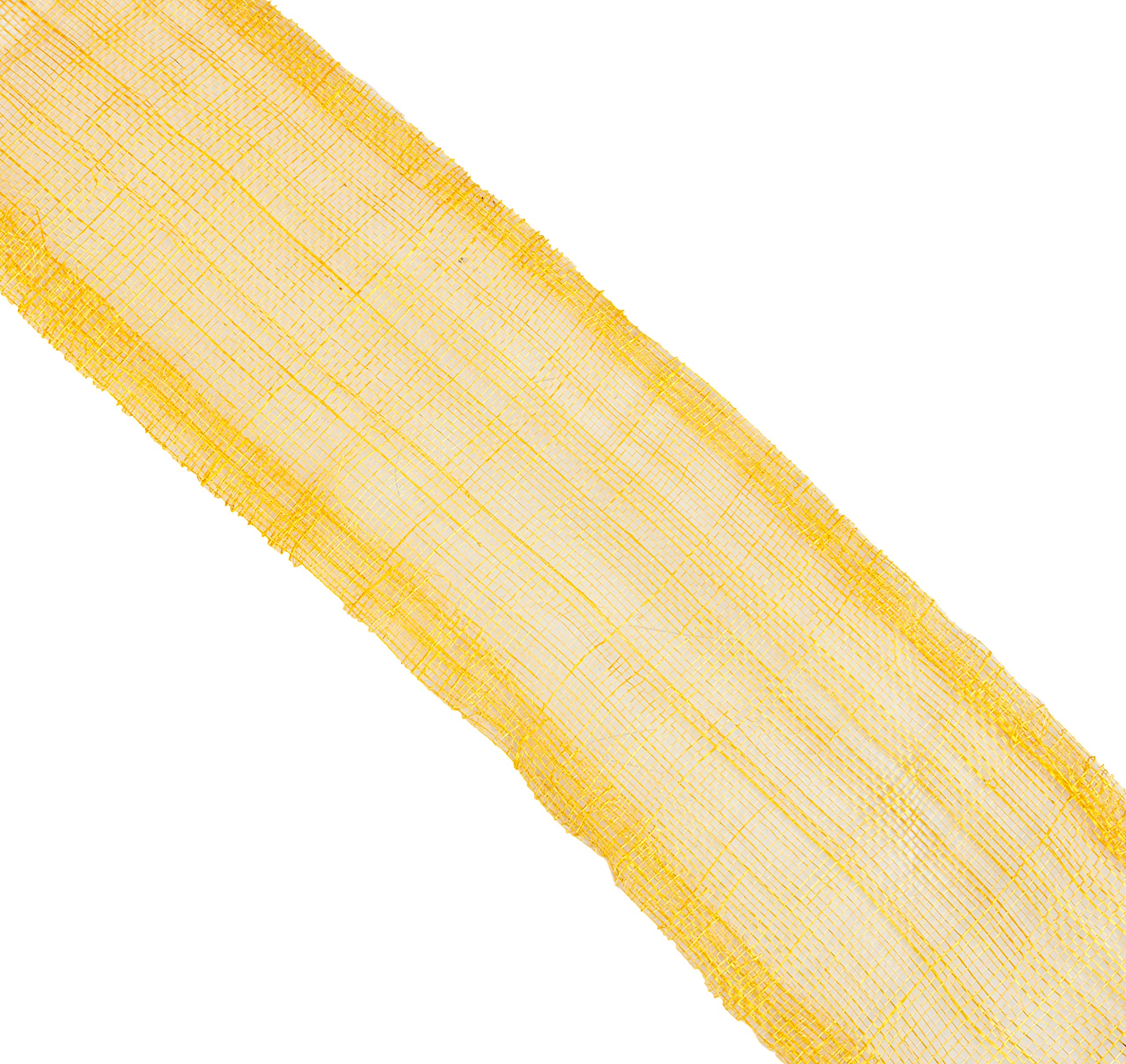 Grille jaune Mopec S819.06 rouleau textile de taille unique 100mm x 23m