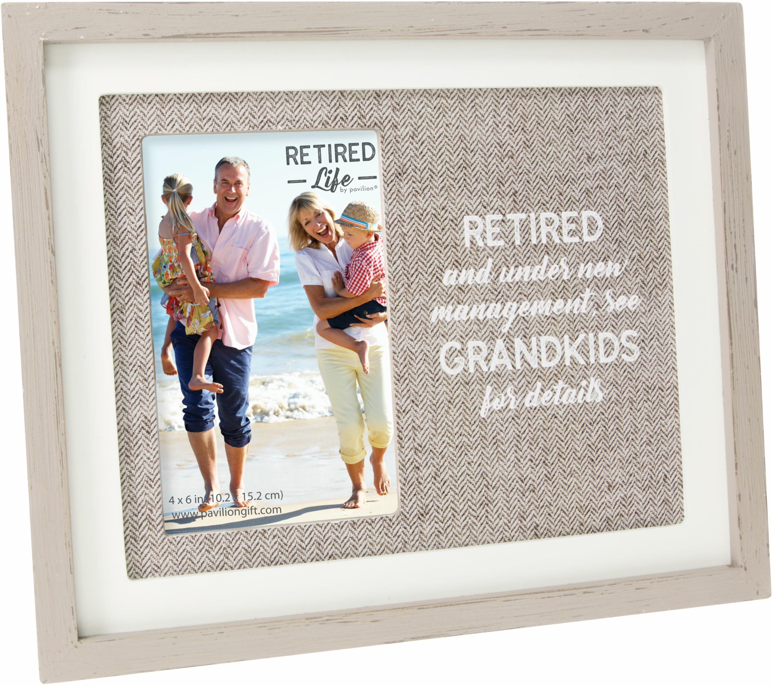 Pavilion Gift Company 23522.0 Retired Life New Management Photo Frame