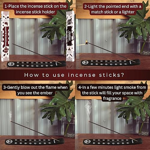 Vista 44 de Trumiri Incense Sticks - Combo Pack of 40 Insence-Sticks - 20 Rose + 20 Lavender - Insenses - Insents - Incents - Inscense - Incence - Incienso