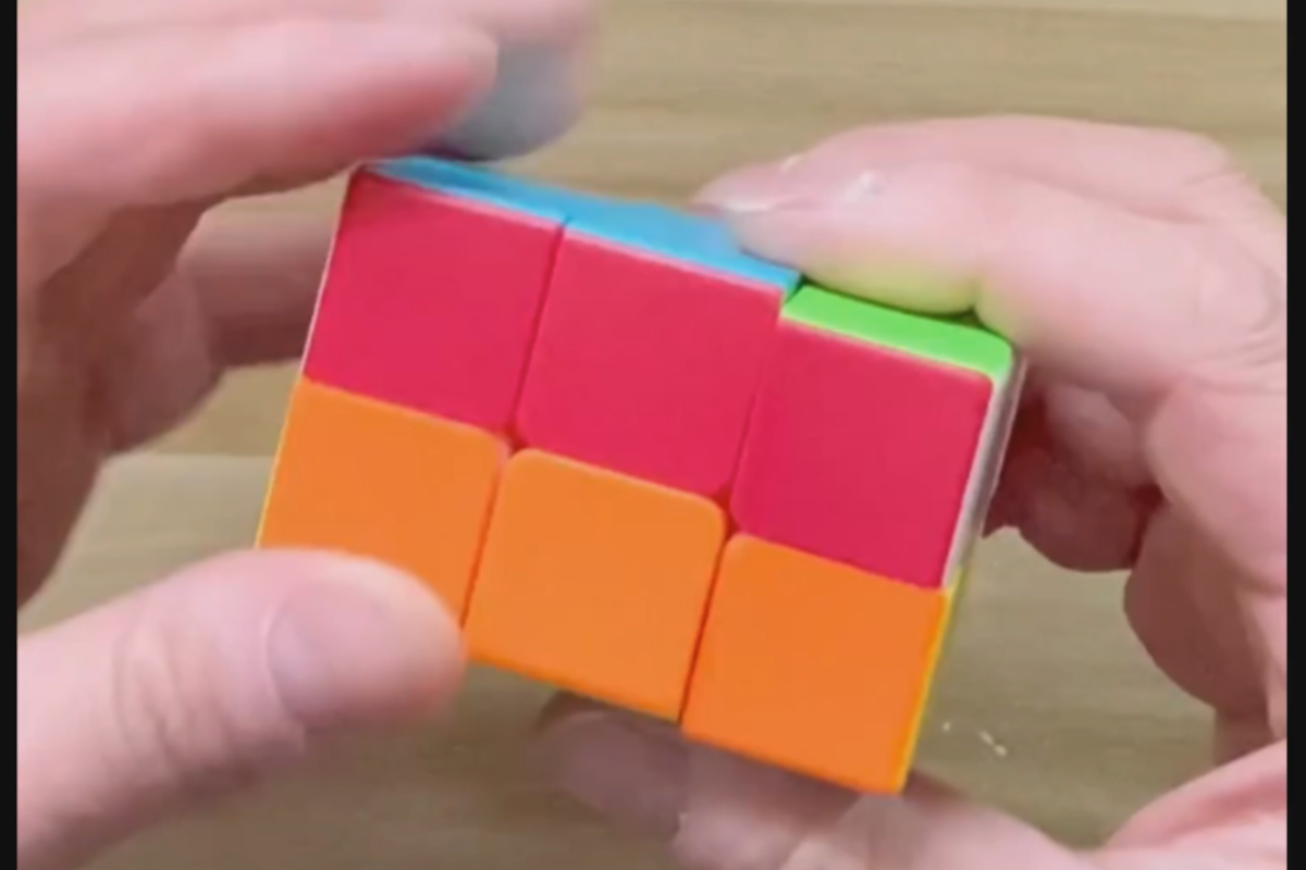 Magic Cuboids CuberSpeed 3x3x2 Stickerless Magic Cube Tower Puzzle CuberSpeed 3x3x2 ...