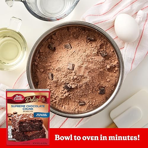 Vista 28 de Betty Crocker Delights Supreme Original Brownie Mix, 16 oz.