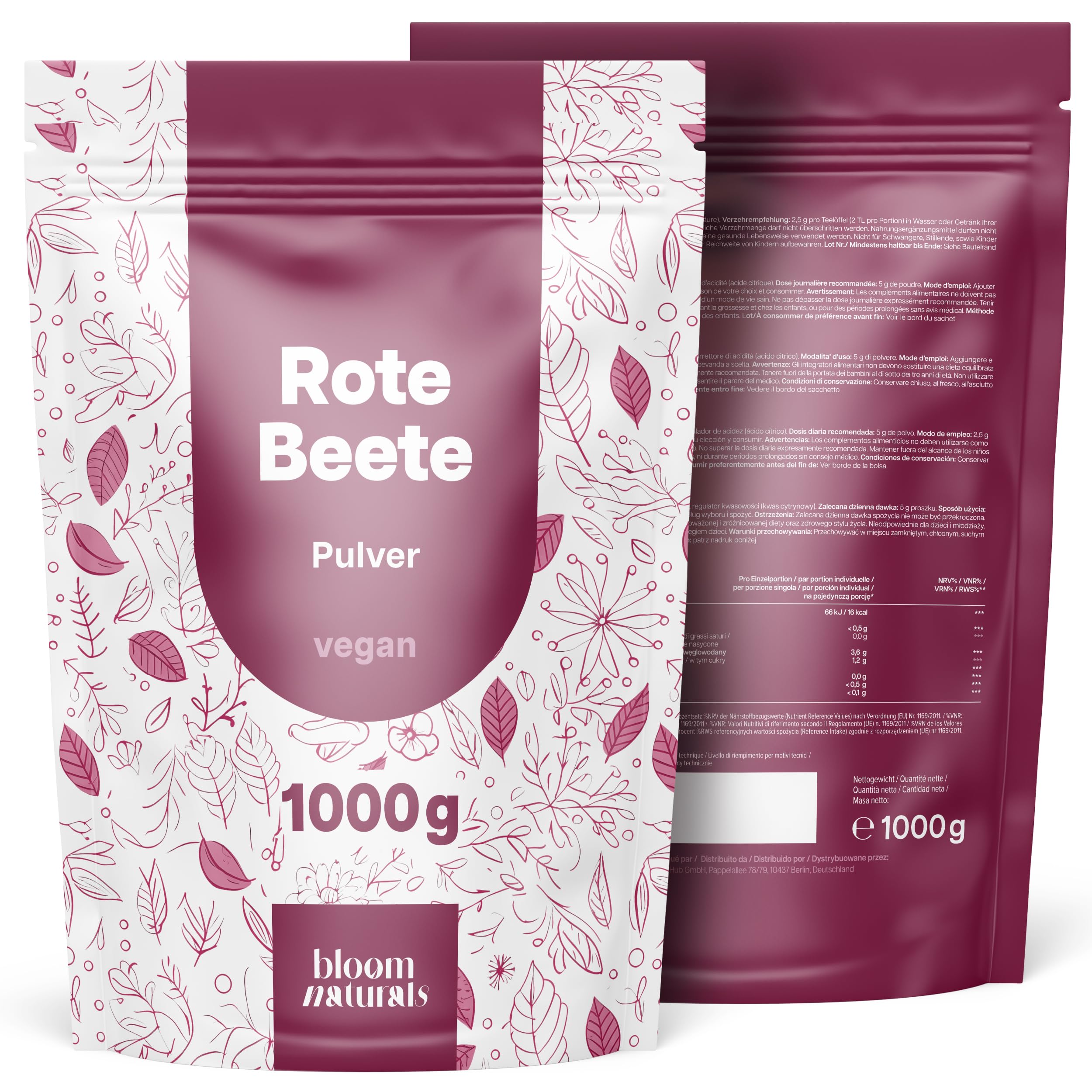 Bloom Naturals Beauty Supplements