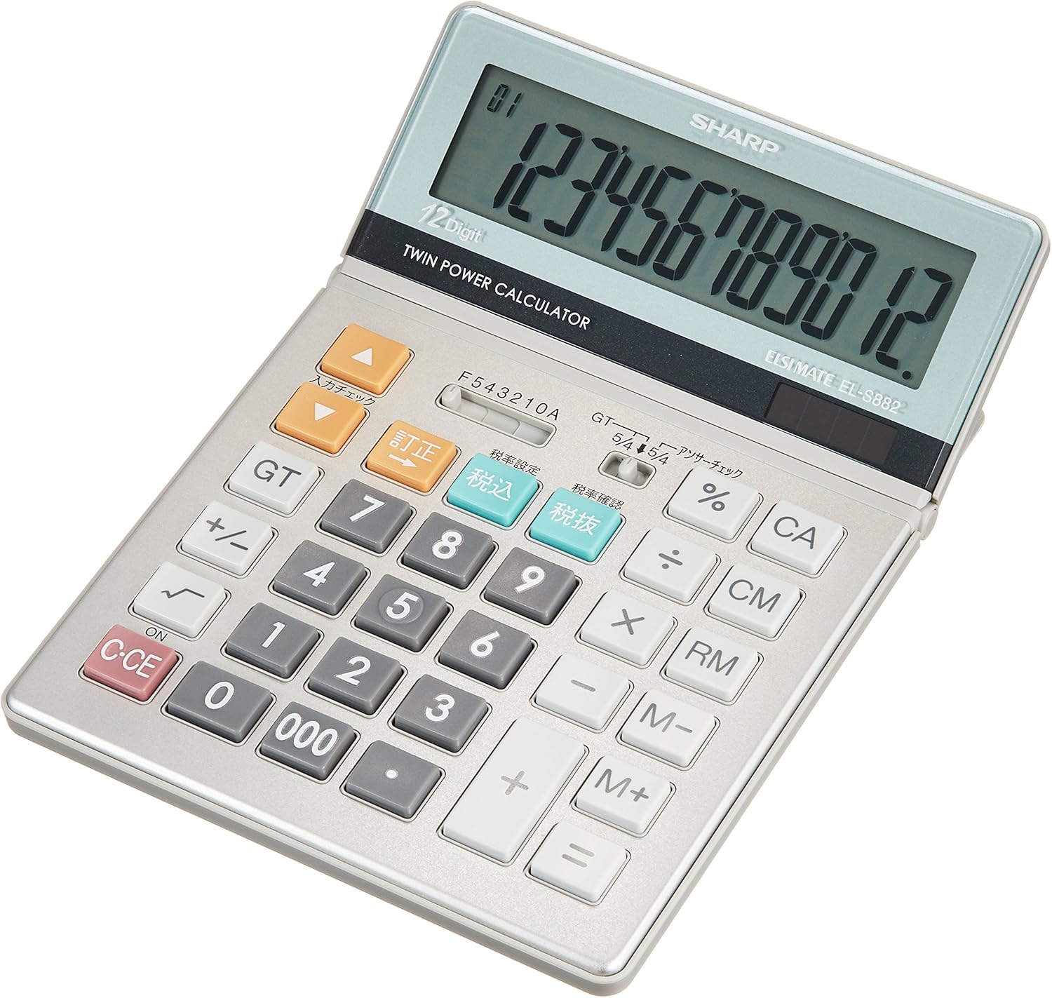 Amazing 🔥 Sharp practice calculator semi desktop type 12-digit EL-S882X