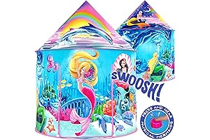 W&O Musical Mermaid Tent: An Enchanting Aquatic Adventure for Young Imaginations