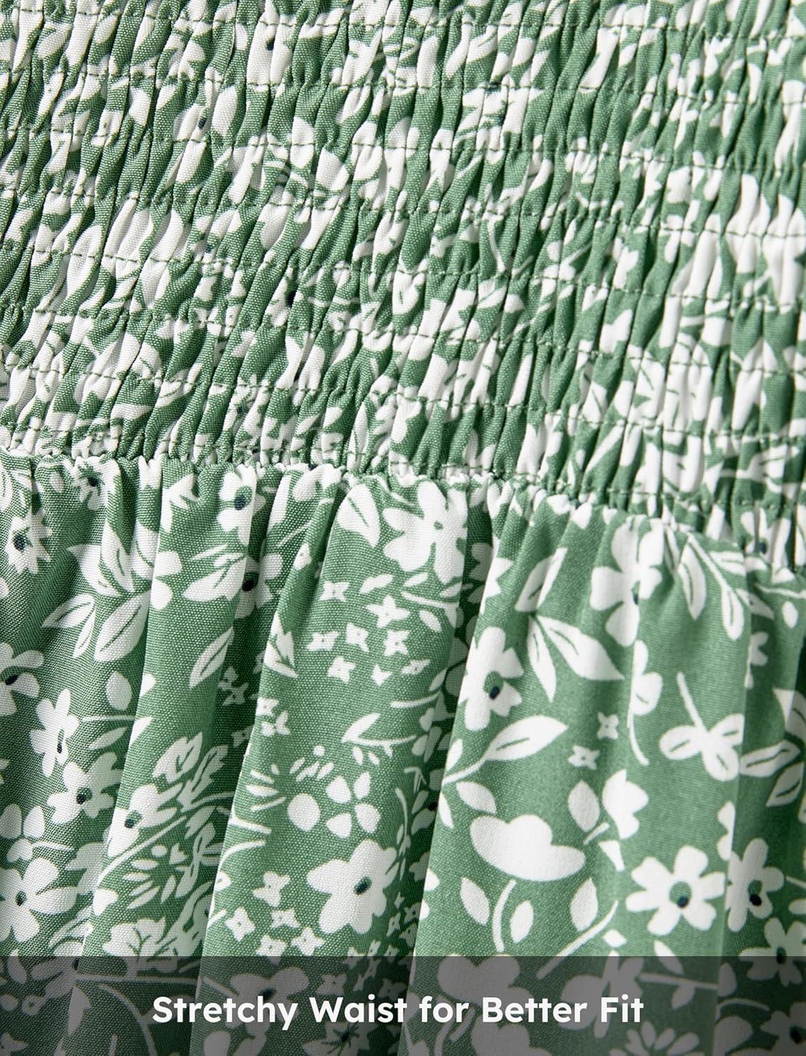 PATPAT Family Matching Outfits Mommy and Me Dresses Ditsy Floral Beach Vacation Photo Dresses and T-Shirts Matching Sets - Image 8