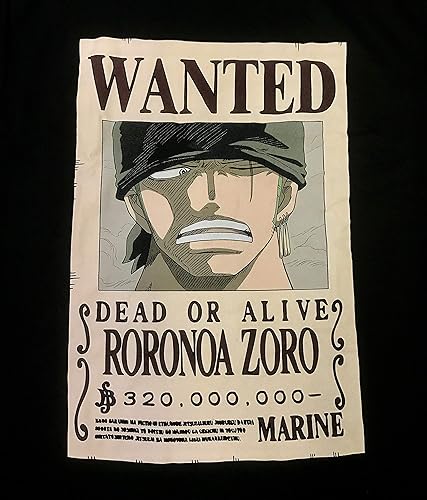 Miniatura 2 de One Piece Camiseta Roronoa Zoro Bounty, con licencia oficial