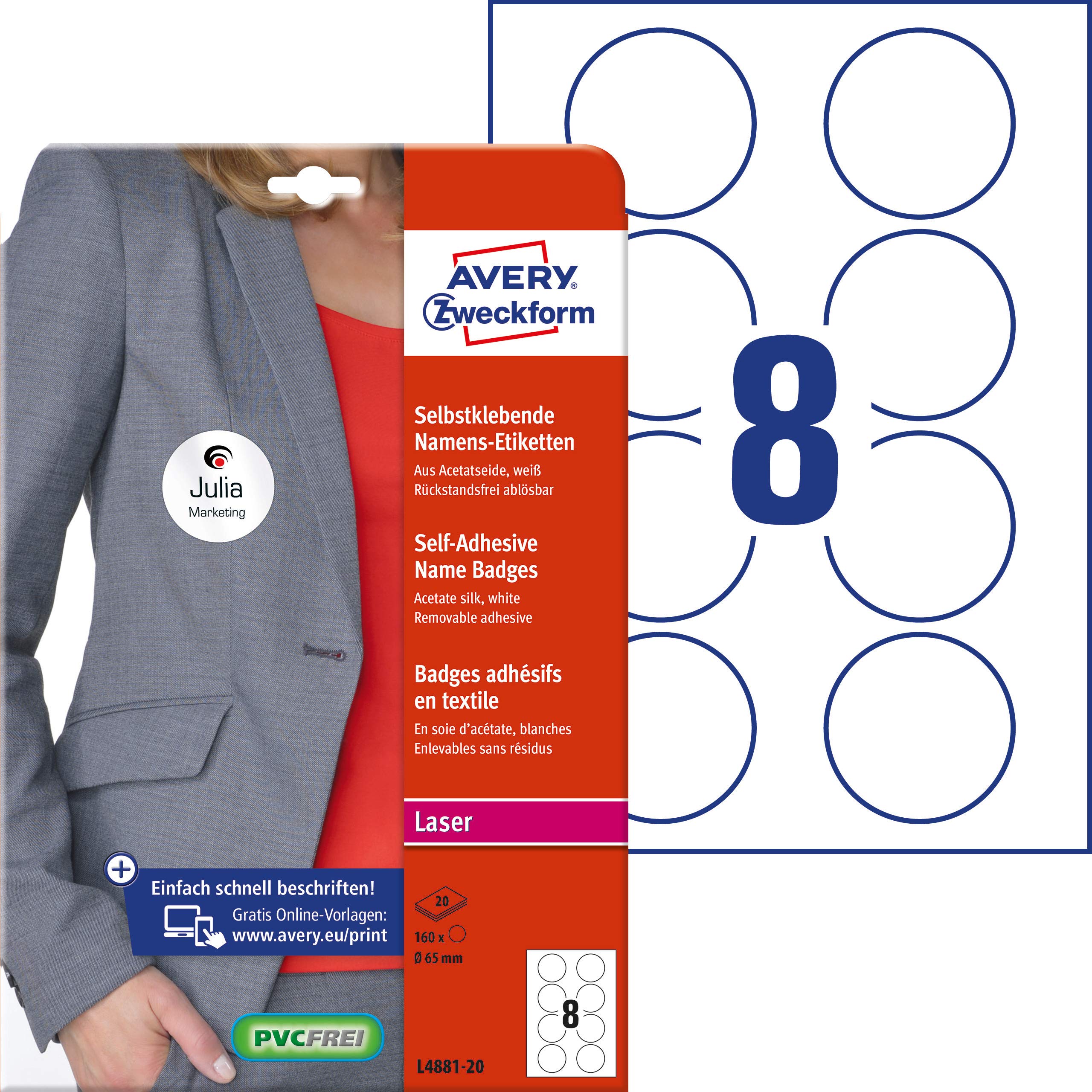 15 Feuilles D’étiquettes Autocollantes A4 Pour Vêtements - 80x50mm, Adhésif Sans Résidu, Pour Imprimante Ou écriture Main - 3