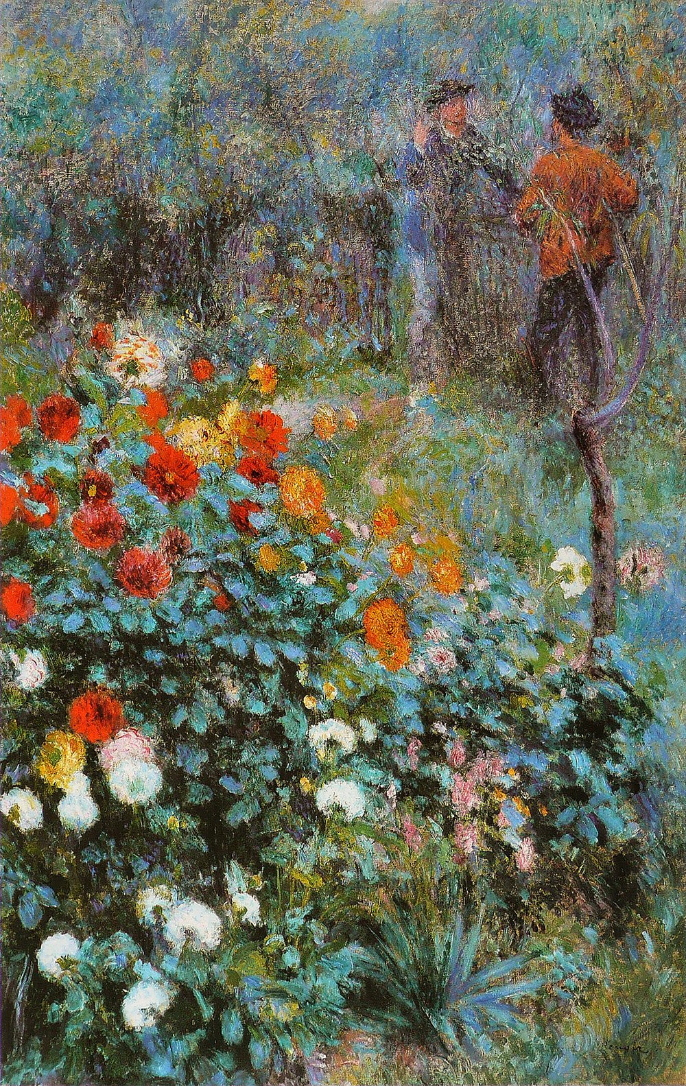 Cuadro decorativo Jardin de la Rue Cortot de Renoir en papel Archival Matte