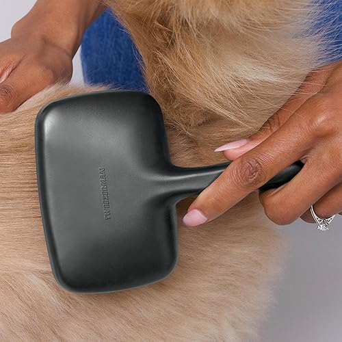 Miniatura 7 de Tweezerman Dog and Cat Slicker Brush for Pets, Grooming Brush with Coated Bristles to Prevent Scratching and Ergonomic Handle