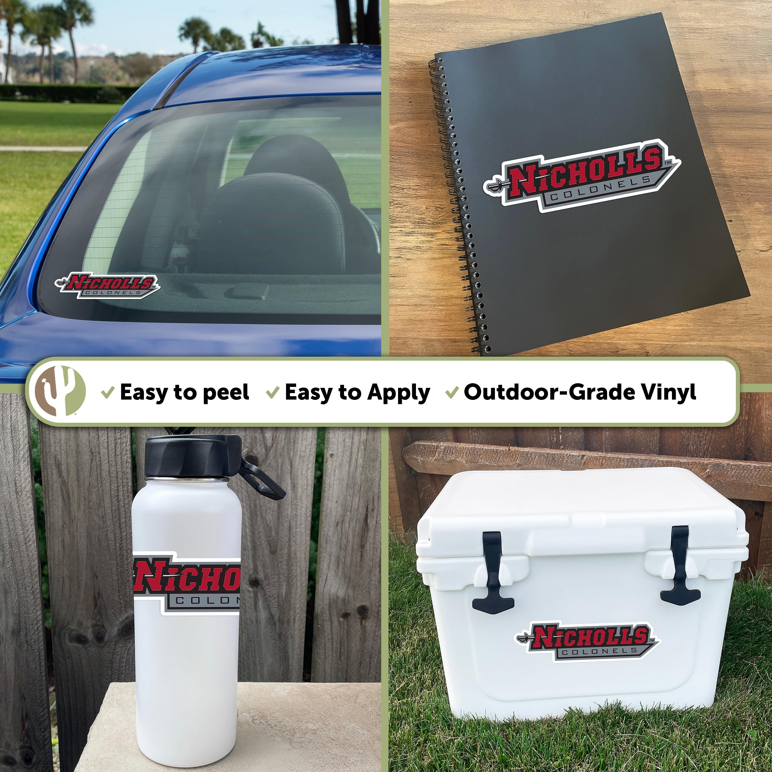 LSU Tigers Sticker Sheet - Officially Licensed Vinyl Decals For Laptop, Car, Water Bottle