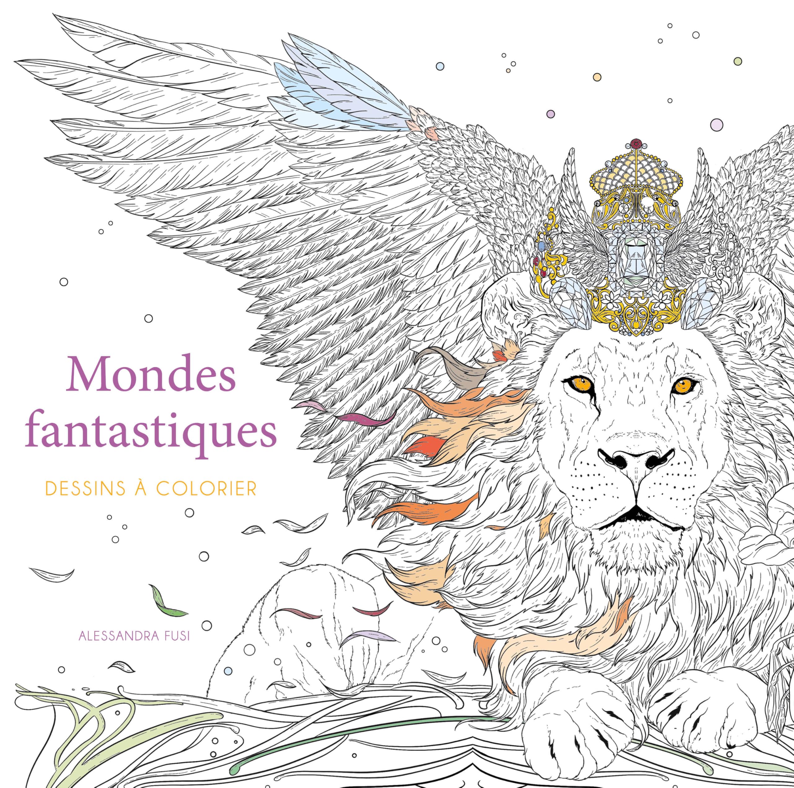Mondes fantastiques - Dessins à colorier