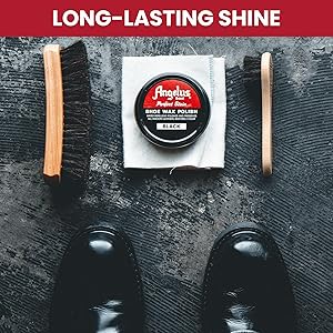 nana.angelus Angelus Brand Perfect Stain Shoe Wax Polish, 3 fl.oz, Black