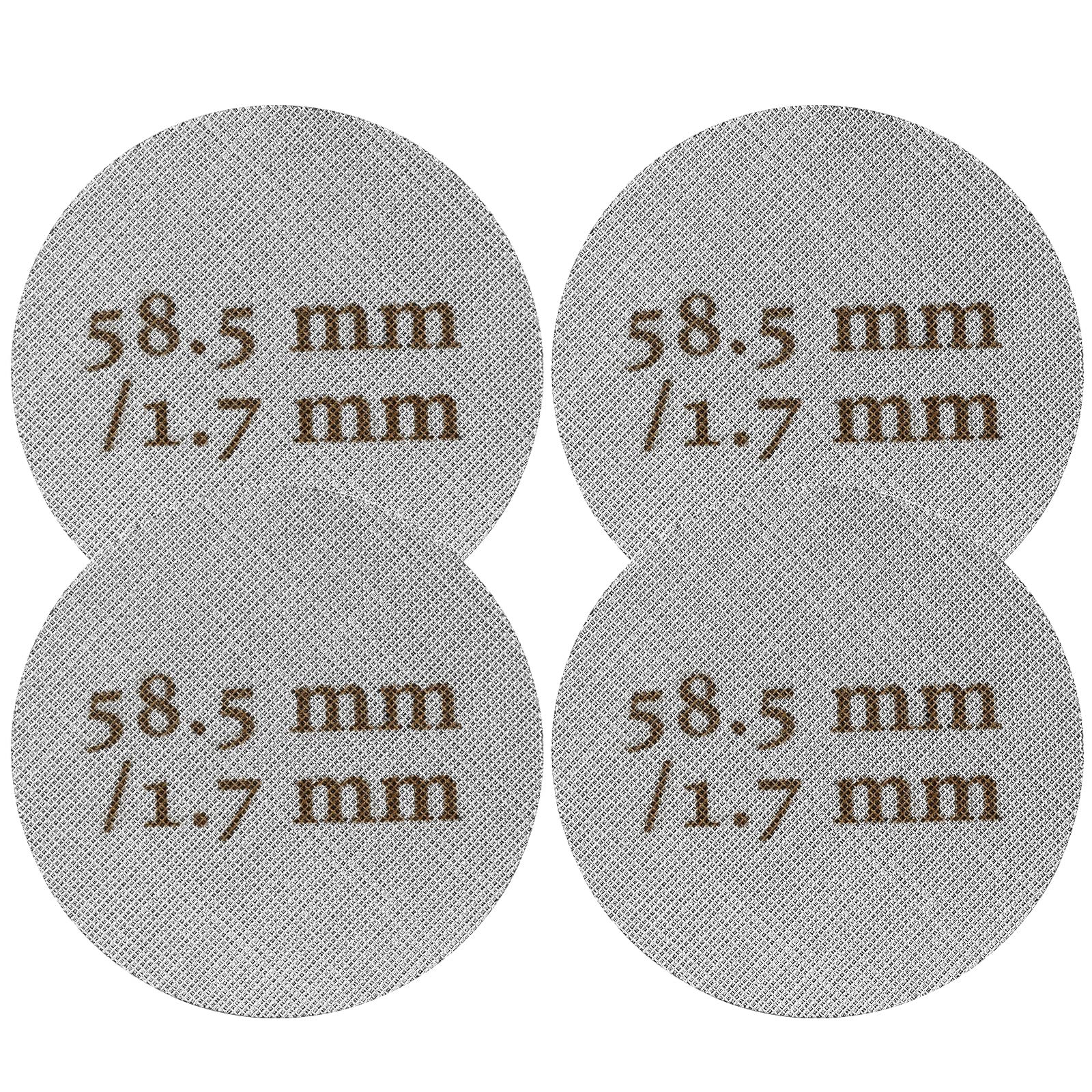 Puck Screen 49mm, Espresso Sieb für Siebträger, mit Acryl