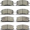 Front Rear Ceramic Brake Pads Fit for 2002-2004 Chevrolet Venture, for 2001-2005 Pontiac Aztek, for 2002-2004 Pontiac Montana, for 2002-2007 Buick Rendezvous, for 2002-2004 Oldsmobile Silhouette