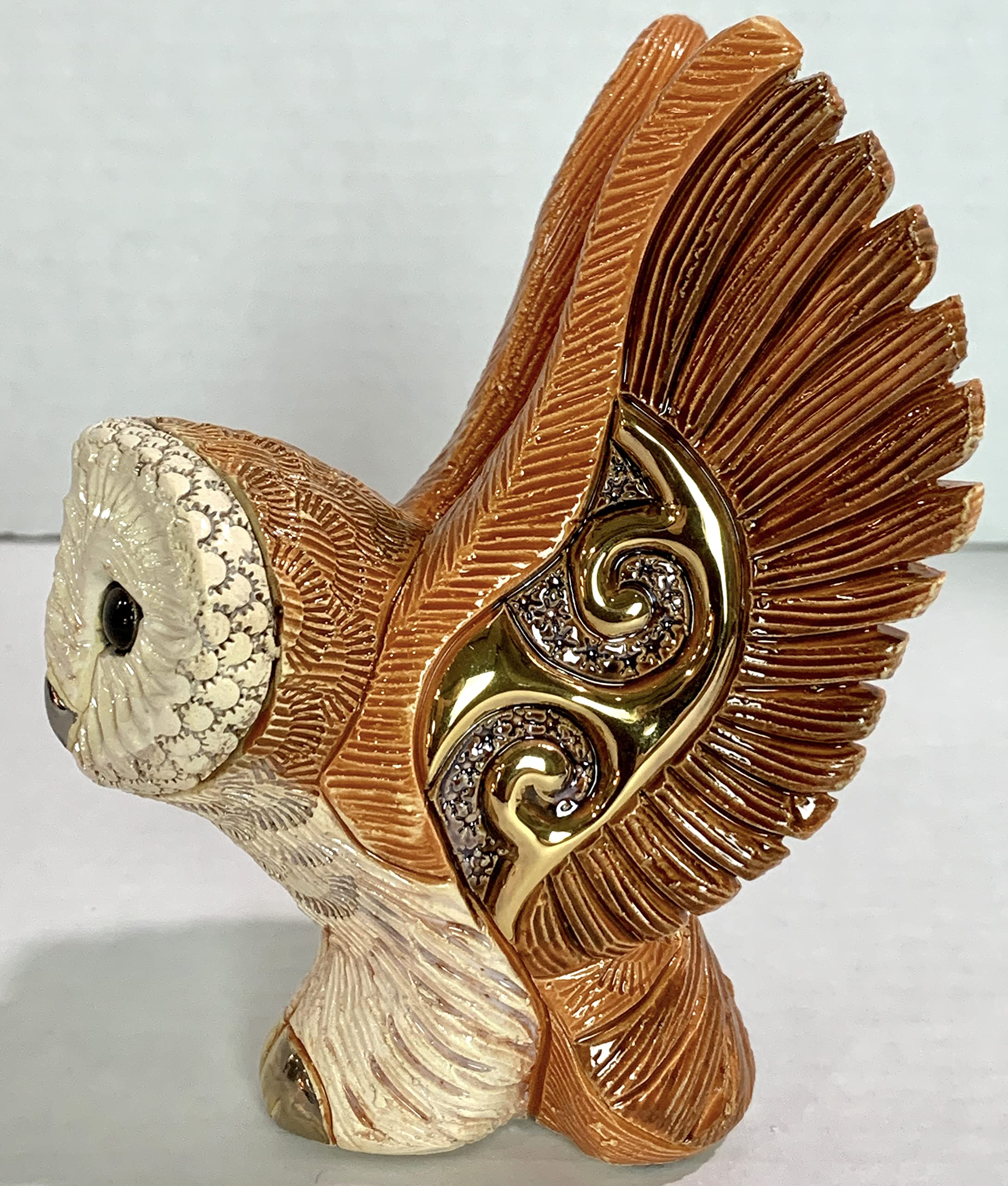 Amazon.co.jp: De Rosa F218 小屋のフクロウの置物 箱入り : Home