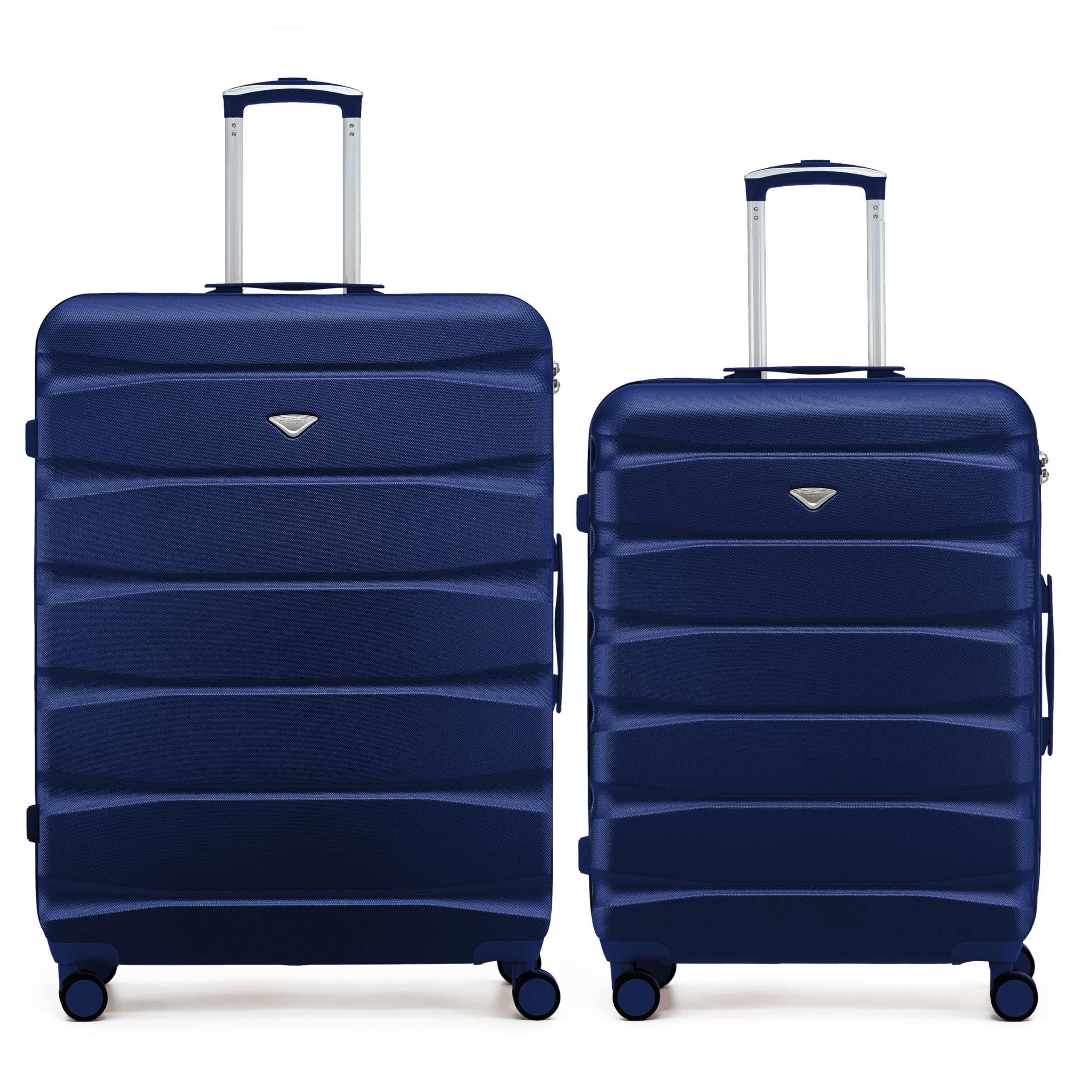 Flight Knight Underseat Cabin Suitcase 45x36x20cm | Free Hand Luggage for EasyJet & Wizz Air | Lightweight ABS Hard Shell with 8 Silent-Glide Spinner Wheels | Max Space Travel Bag — view 95