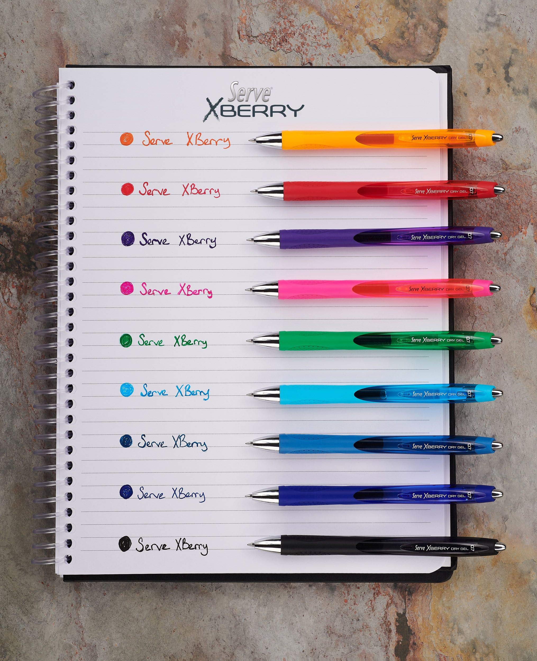 Serve Xberry Jel Kalem 05mm Igne Uc Pembe 08