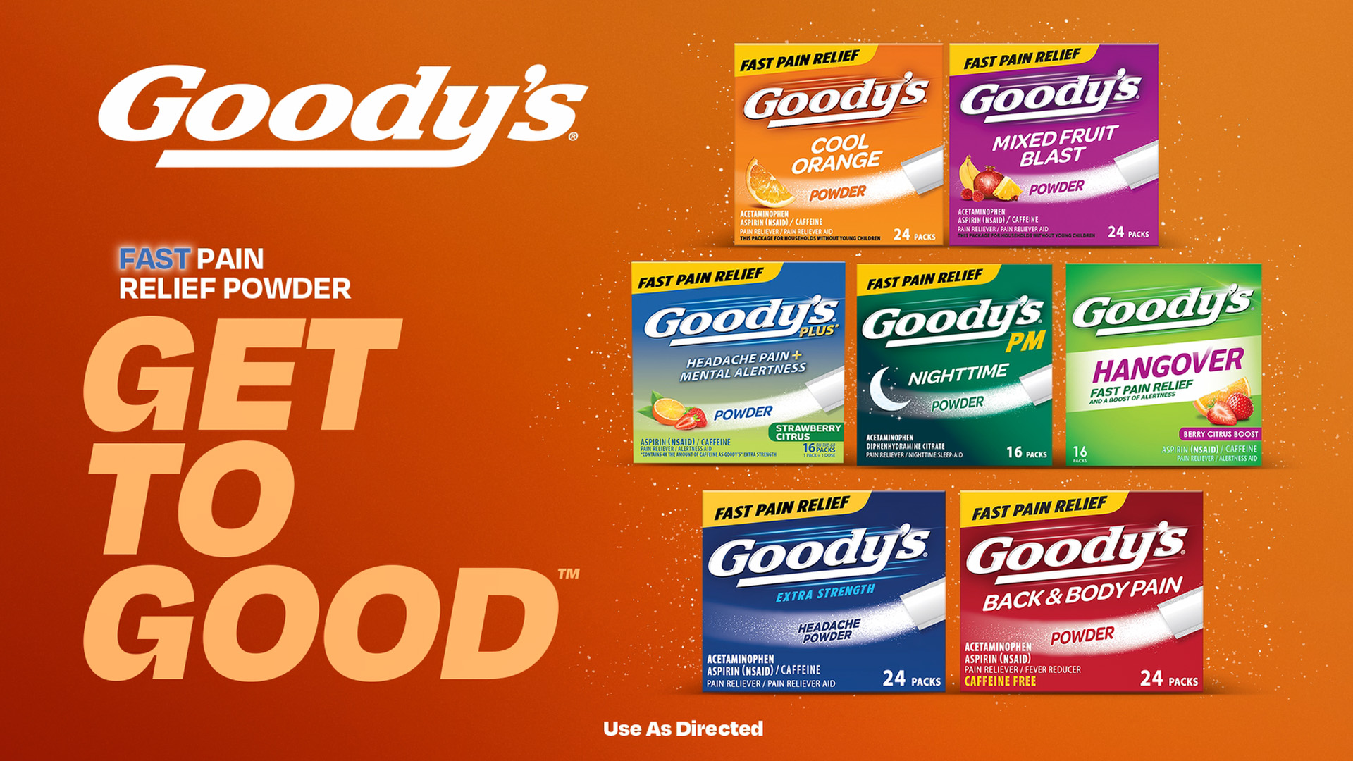 Amazon.com: Goody's Extra Strength Headache Powder, Mixed Fruit
