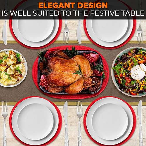 Miniatura 7 de 3 salvamanteles para ollas calientes y sartenes para cuarzo, salvamanteles rojos para ollas calientes para sartenes calientes, decoración de cocina,