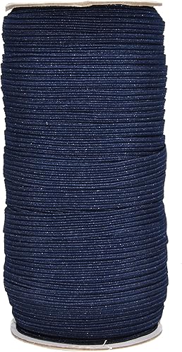 Vista 272 de Mandala Crafts - Rollo de cordón elástico plano para costura y manualidades Beige