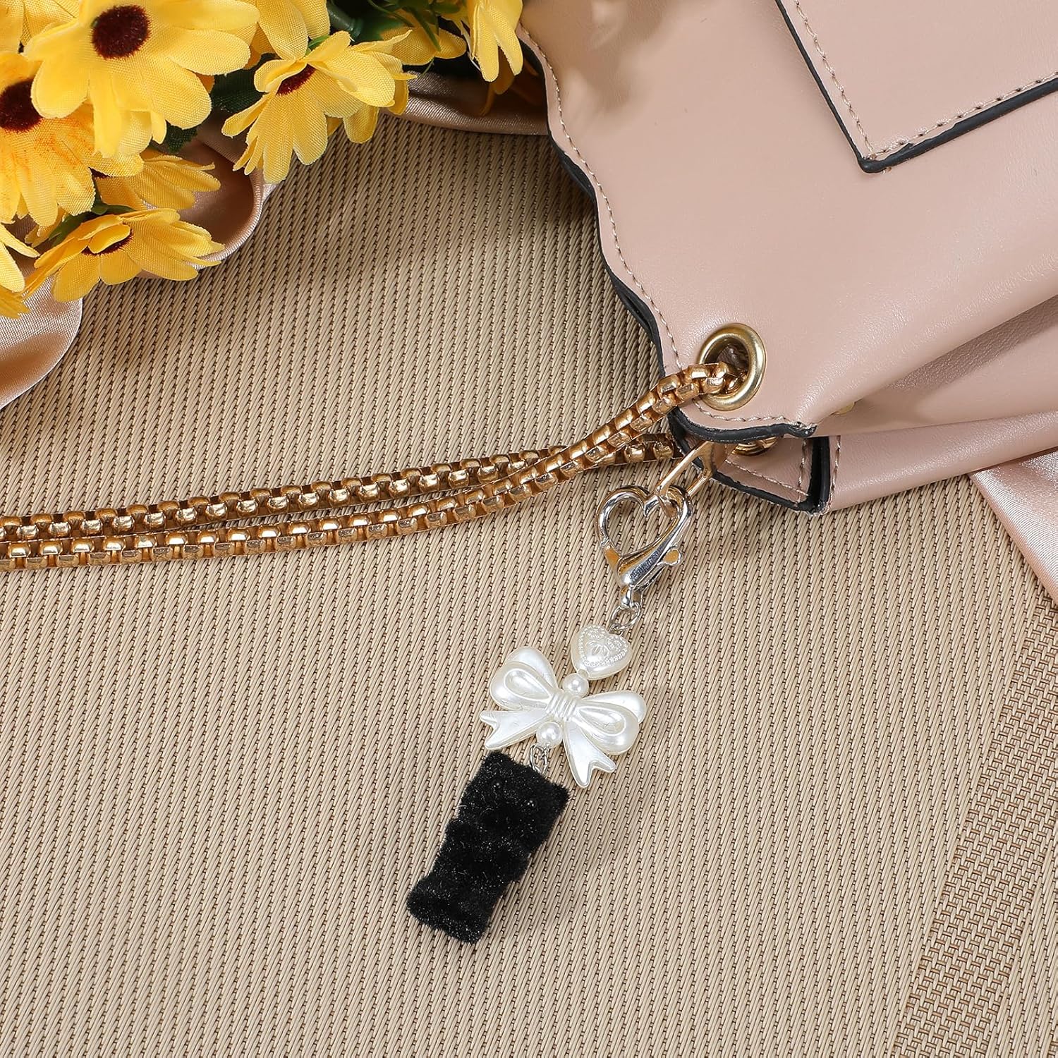 3PCS Fuzzy Cat Keychain Cute Cat Plush Keychain Y2k Kawaii Kitty Matching Keychains with Bow for Women Backpack Purse Handbag Accessories Birthday Christmas Gifts - Image 6