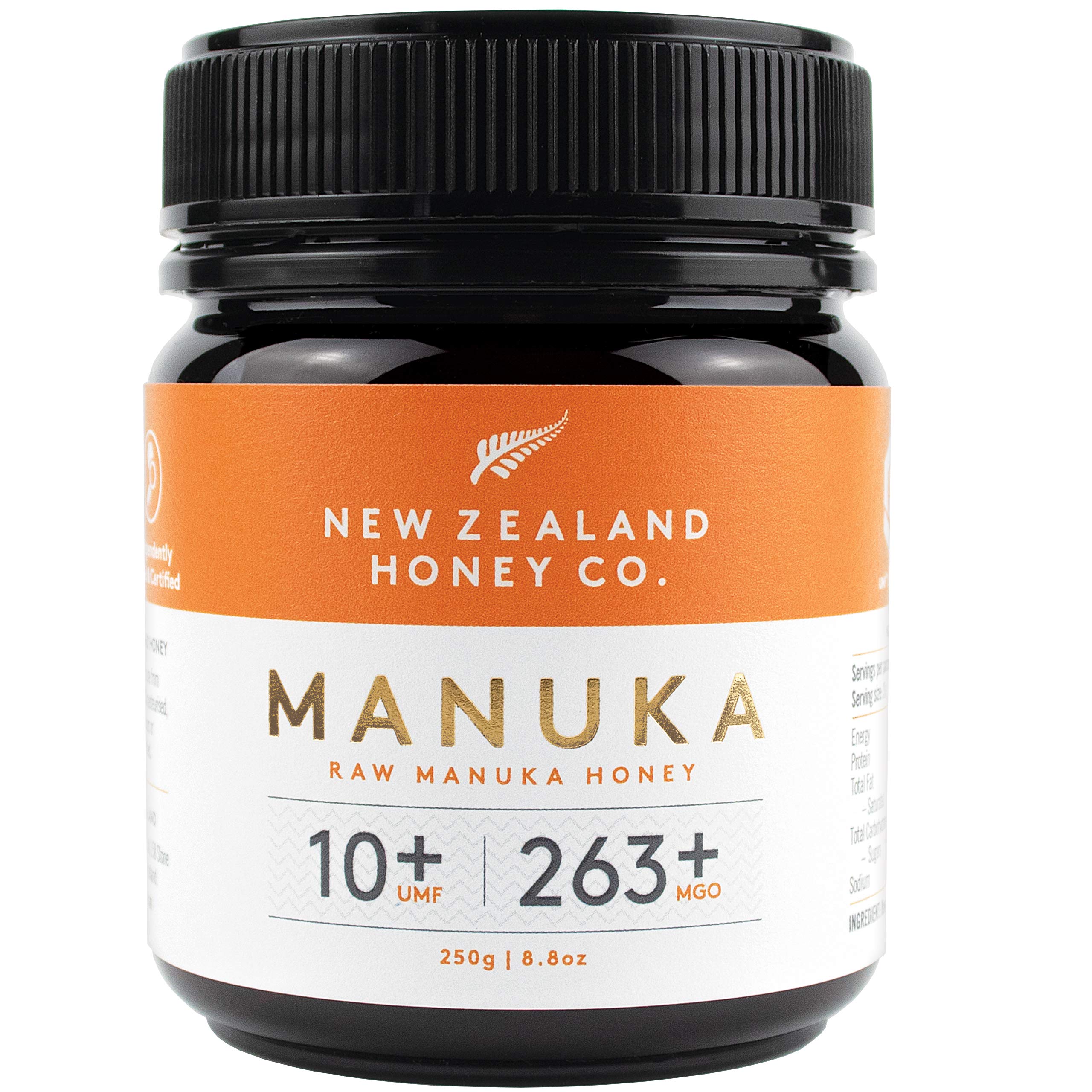 New Zealand Honey Co. Raw Manuka Honey UMF 10+ MGO 263+, UMF