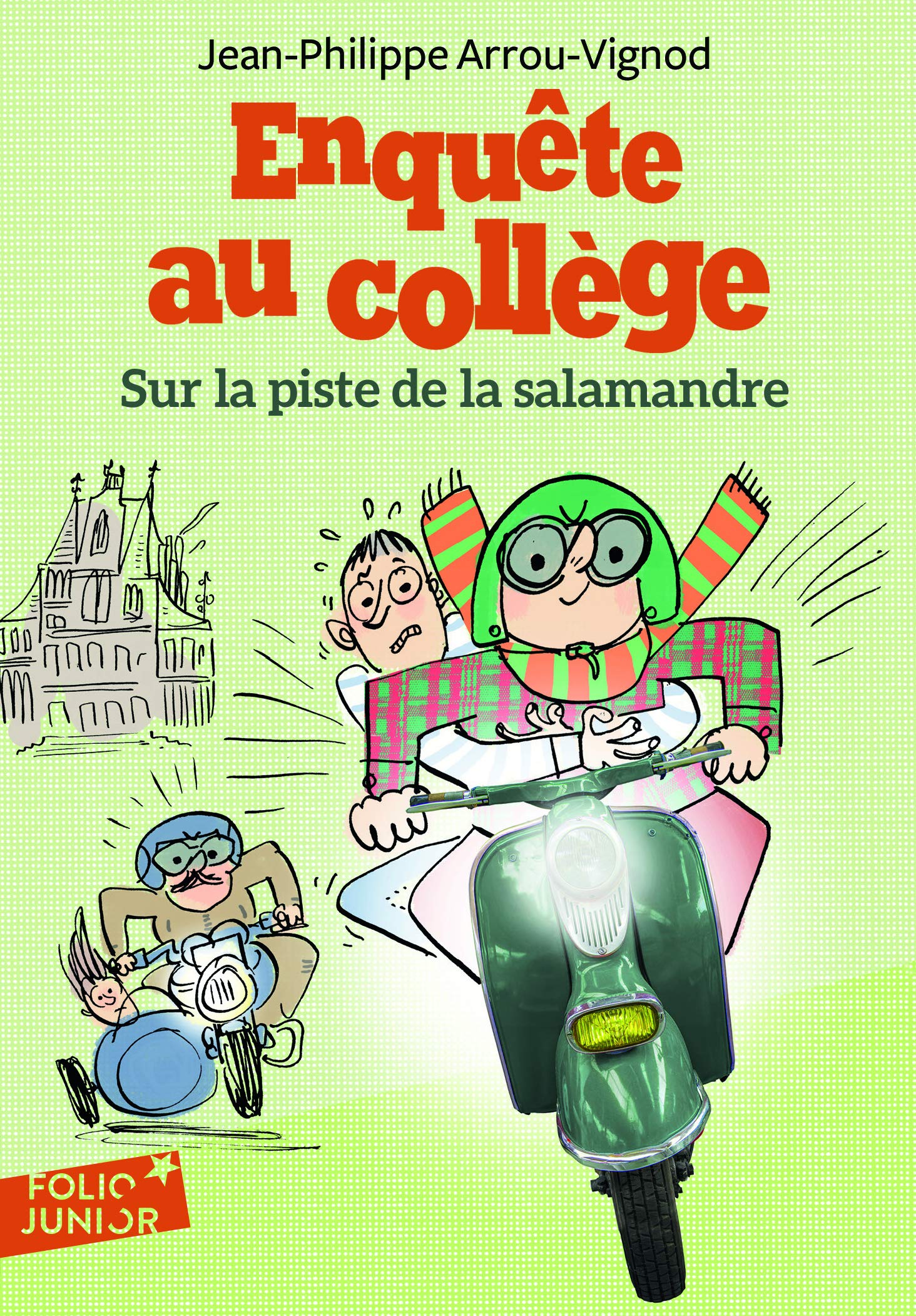Enquete au college/Sur la piste de la salamandre (Folio Junior)