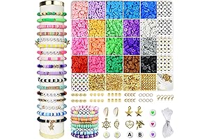Redtwo 3400 Pcs Things for 1 Dollar for Teen Girls Bracelet Making...