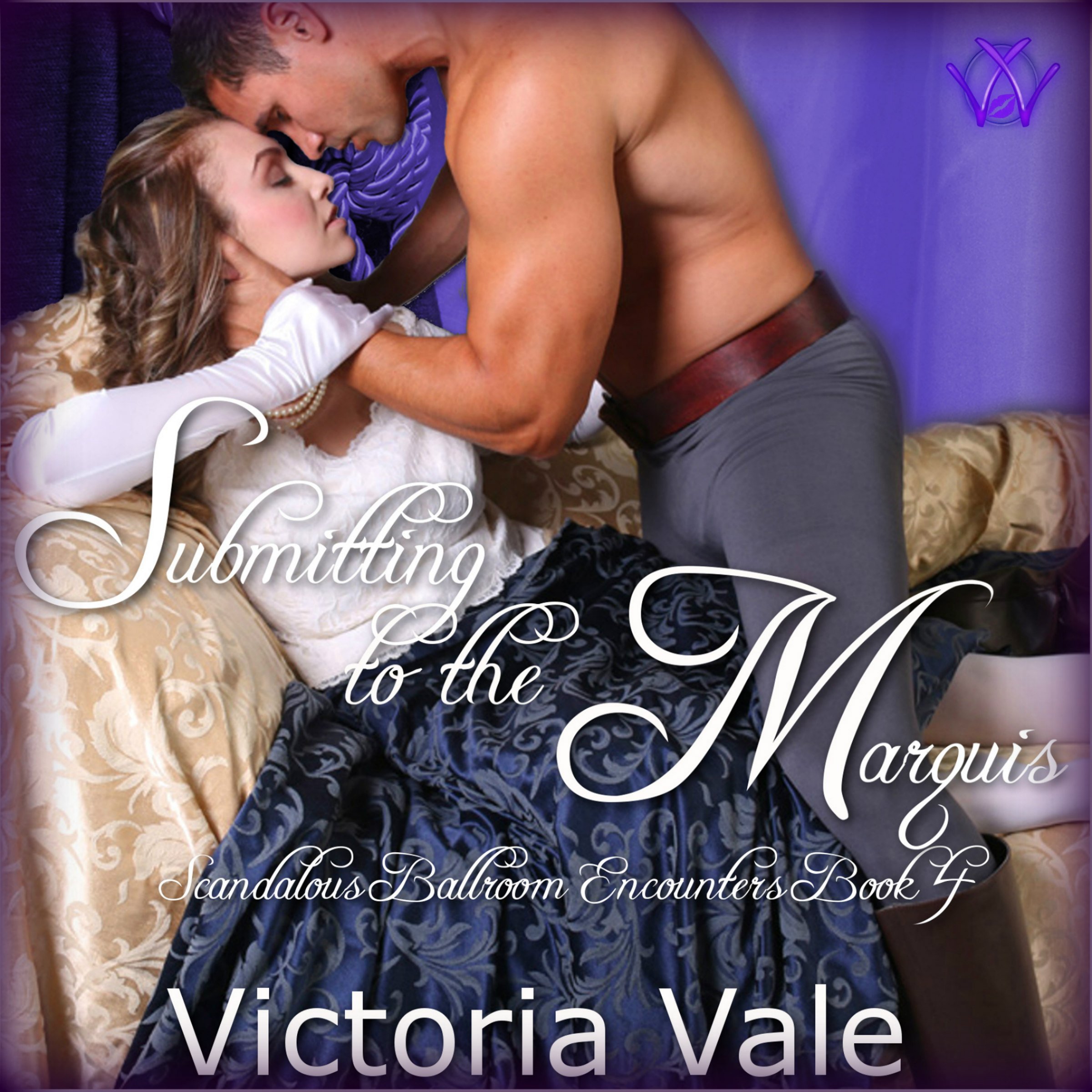 Cover art for Submitting to the Marquis: A BDSM Erotic Regency Romance