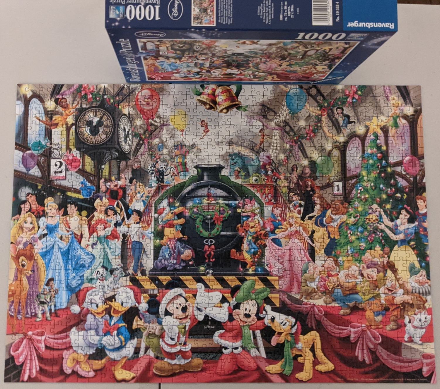 Ravensburger Disney Christmas 1000 Piece Jigsaw Puzzle for Adults & for ...