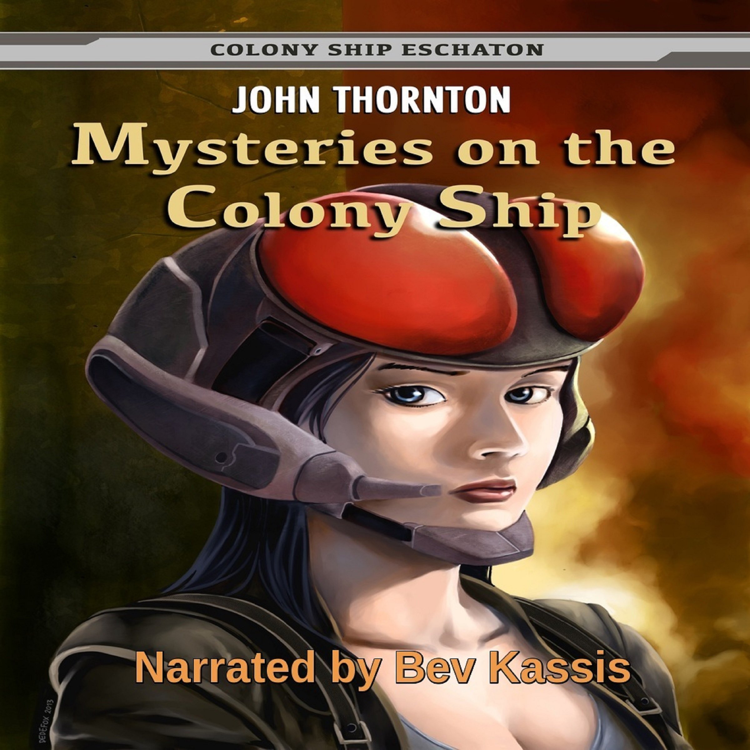 Cover art for Mysteries on the Colony Ship