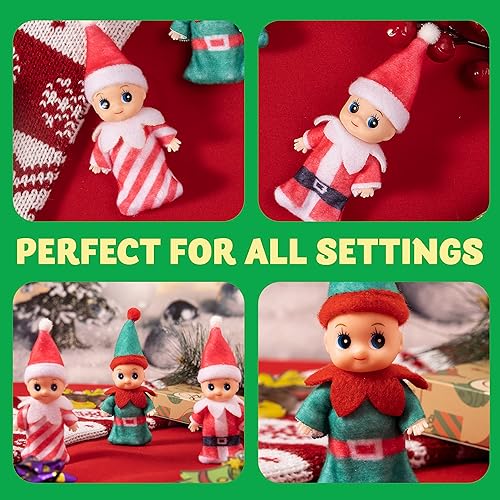 Miniatura 6 de JOYIN 3 piezas de juguete de peluche de vinilo colorido, accesorios de muñeca pequeña de niña para accesorios y accesorios, calendarios de Adviento