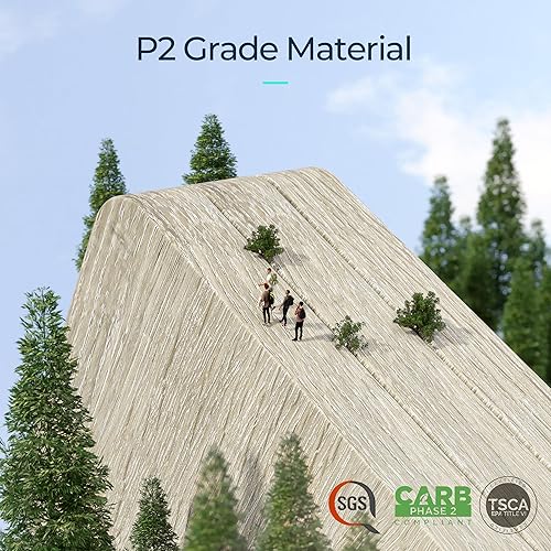 Miniatura 8 de LINSY HOME Estantería y estantería de 2 niveles, estantes pequeños de almacenamiento de madera para oficina en casa, sala de estar, dormitorio,