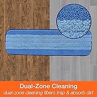 Vista 5 de Bona Mopa de spray prémium para pisos de madera dura y almohadilla de limpieza de microfibra Bona para pisos de madera dura y superficies duras