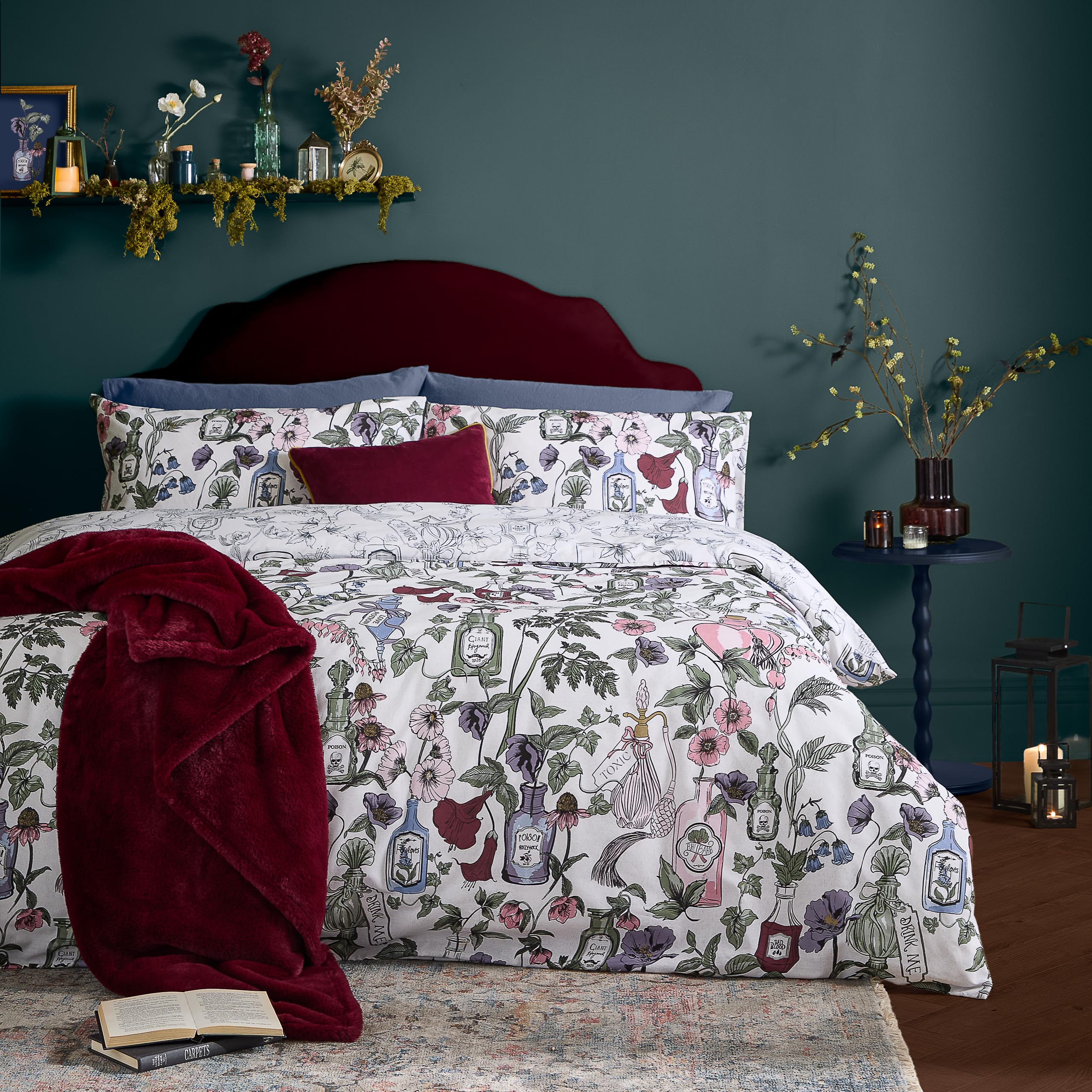 furn. Potions Duvet Cover Set (Multicolour - Single)