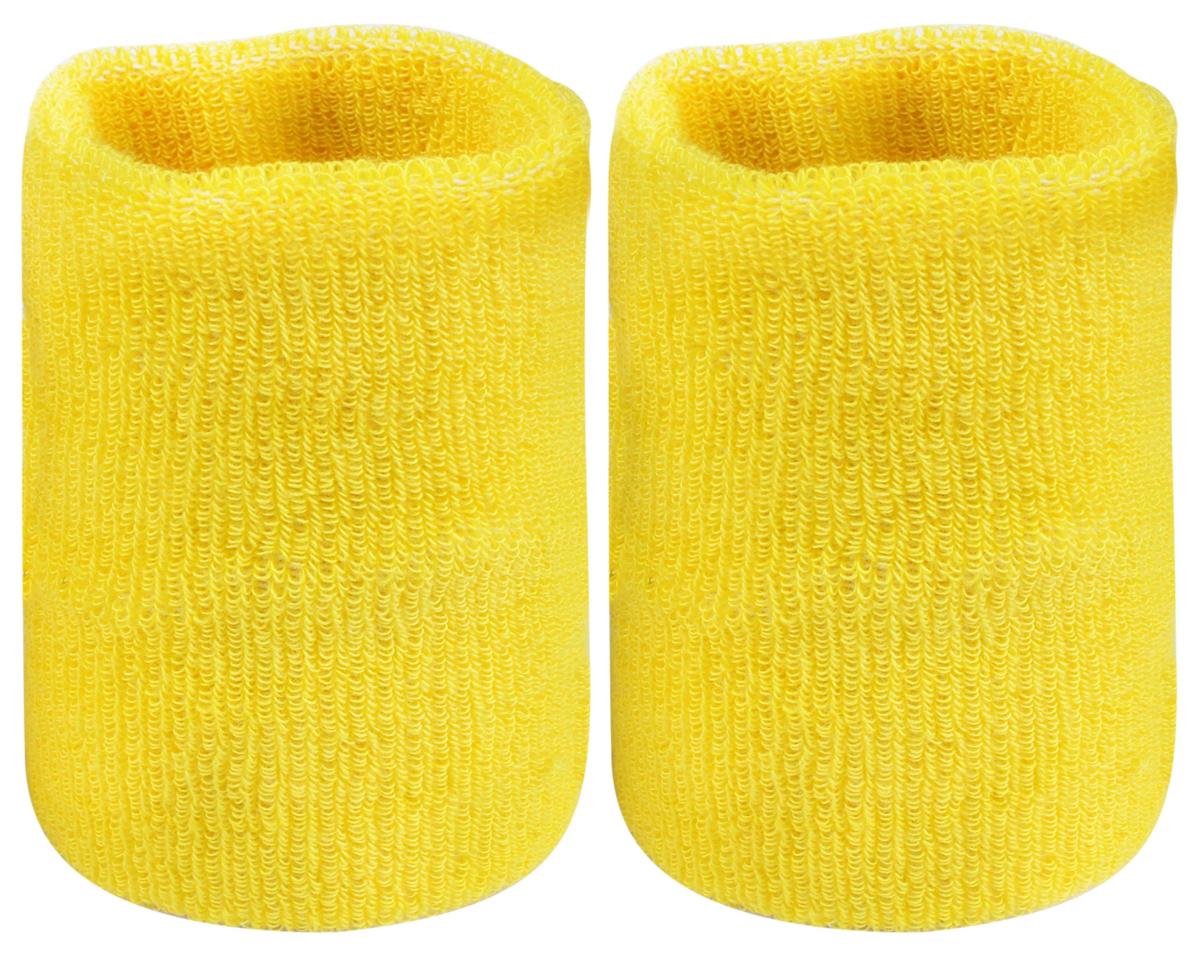 Neska Moda Mens Yellow Cotton Wrist Band-WB14 (B07SD7T6X7) Amazon Price History, Amazon Price Tracker
